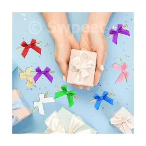 Swpeet 202 lazos de cinta torcida de colores mixtos y_7