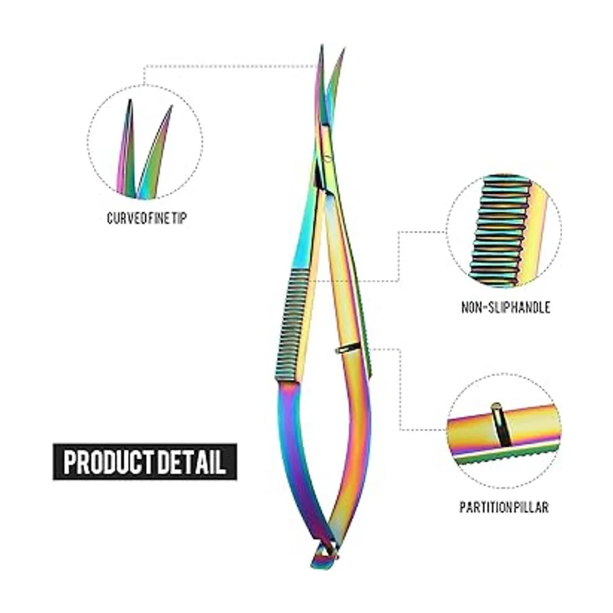 Shynai 2 tijeras de costura bordadas de 4.7 pulgadas_2