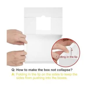 Eupako Cajas de galletas de 8 x 6 x 2.5 pulgadas con_4