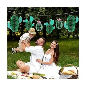 Centros de mesa Green Fiesta de cactus para mesas 10_3