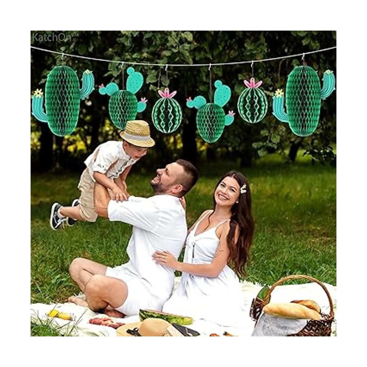 Centros de mesa Green Fiesta de cactus para mesas 10_3