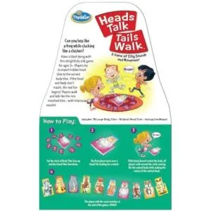 Think Fun Heads Talk Tails Walk Preescolar Juguete y juego_3