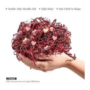 PAPER FAIR 1 libra de papel de corte arrugado para el día_4