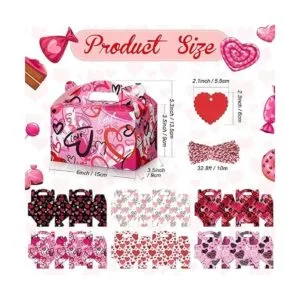 Dianelhall Paquete de 24 cajas de regalo para el día de_3