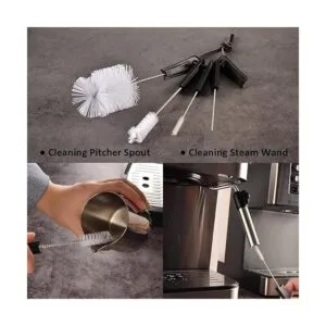 CAFEMASY Juego de 5 brochas de limpieza de café para_5