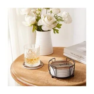 Hoomey Posavasos para bebidas con versículos de la Biblia_5