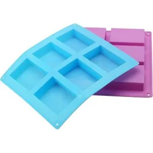 ZOENHOU Paquete de 6 moldes de jabón de silicona 6_6