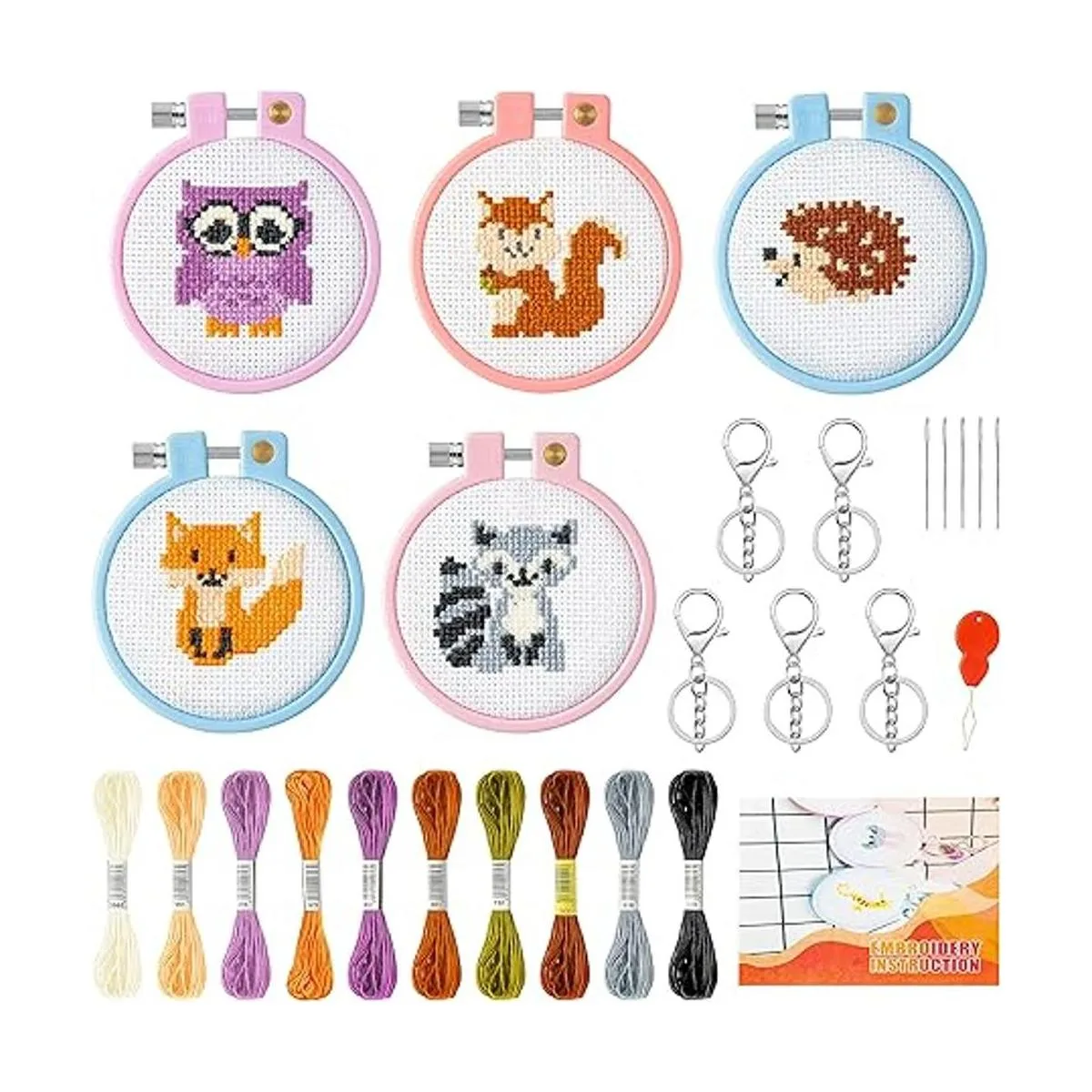 WATINC Llavero WTDIY animal9p_1