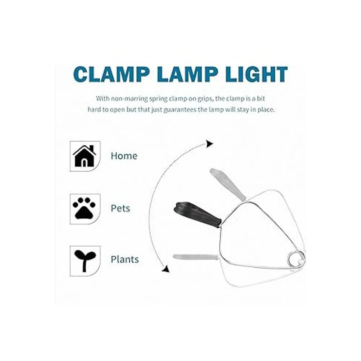 EP Lámpara de abrazadera con reflector de aluminio_5