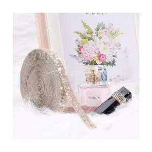 Tiras de diamantes de imitación autoadhesivas de 9 yardas_6