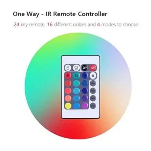 Juego de 2 luces LED de noche 3D con lámina acrílica_3