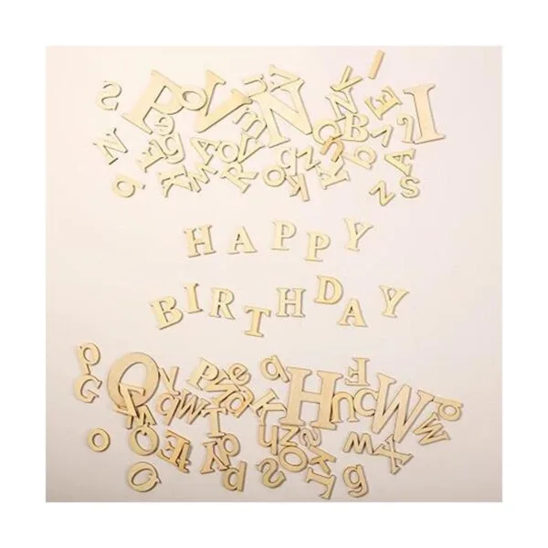 260 letras de madera de 1 pulgada y 2 pulgadas letras del_4