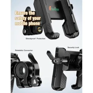 Eowihor Soporte para teléfono de bicicleta para bicicletas_2