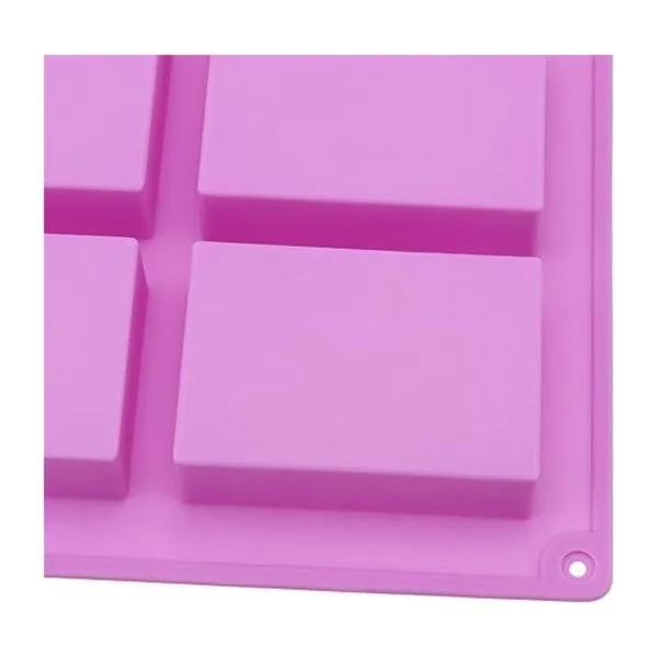 ZOENHOU Paquete de 6 moldes de jabón de silicona 6_3