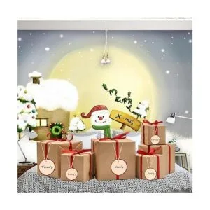 TICIOSH Juego de 50 piezas de cortes madera natural de_2