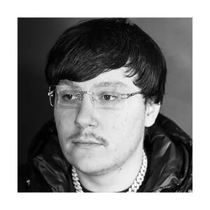 Gafas de hip hop de lujo con marco cuadrado plateado para_4