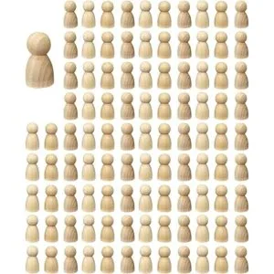 100 piezas de muñecas de madera sin terminar figuras_1