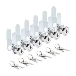 Uenhoy Paquete de 6 cerraduras de leva para armario con_1