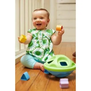 Clasificador de formas Green Toys VerdeAzul_6