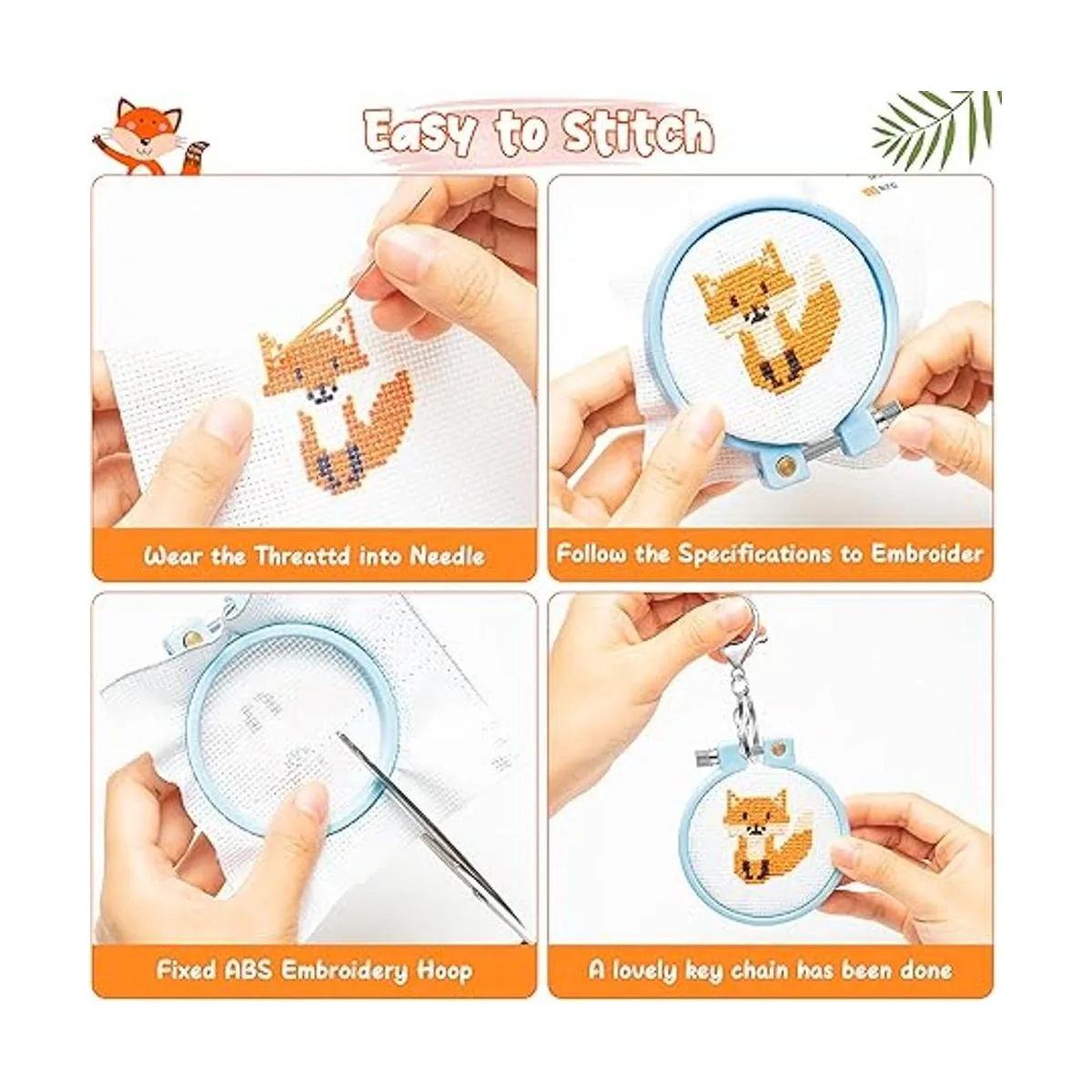 WATINC Llavero WTDIY animal9p_3