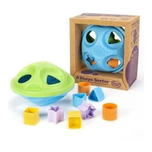 Clasificador de formas Green Toys VerdeAzul_2