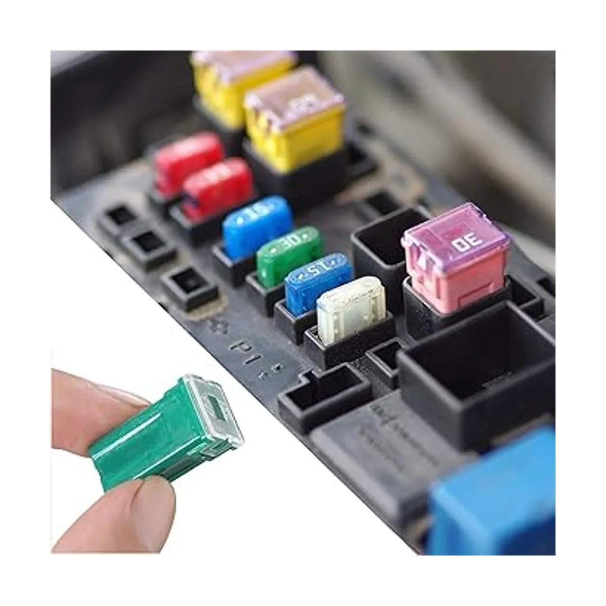 CrocSee Kit surtido de 30 fusibles de automóvil fusibles_6