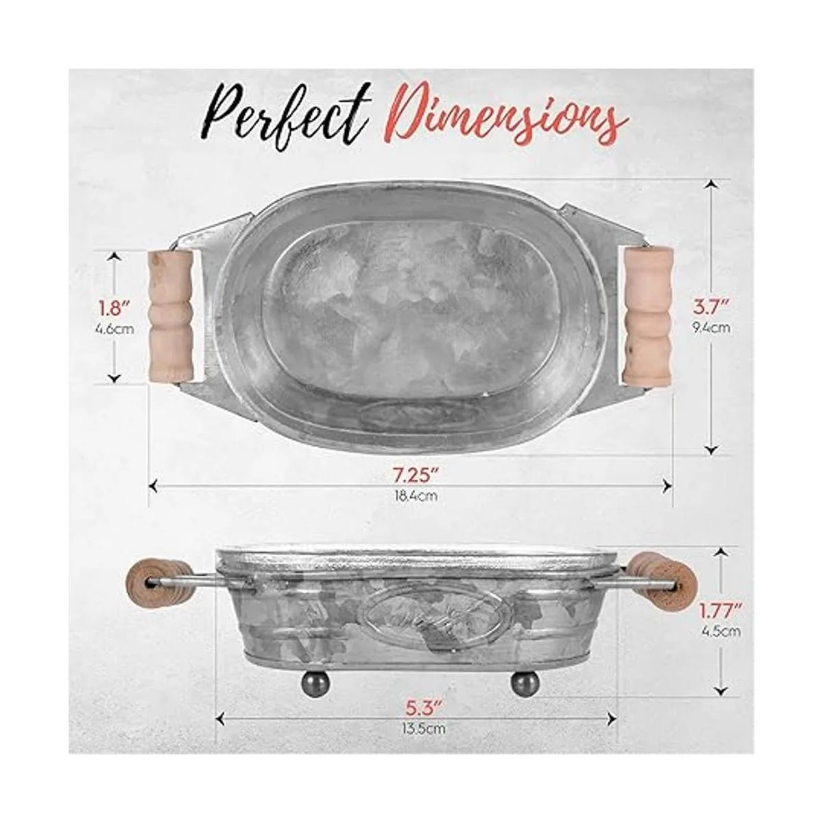 Autumn Alley Jabonera galvanizada para baño divertida_7