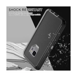 HONGAMY Funda para Galaxy S9 con protector de pantalla de_6