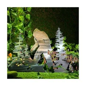 Estatuas de pie grande para patio estatua de Sasquatch de_3