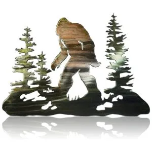 Estatuas de pie grande para patio estatua de Sasquatch de_1