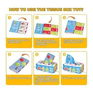 VPOJOY Caja de pañuelos para bebés caja de pañuelos_6