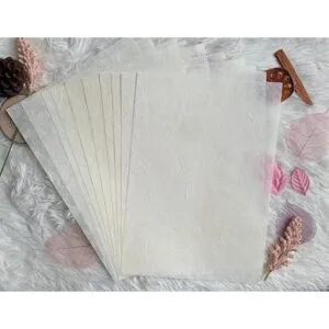 50 hojas de papel de morera A4 hojas de papel washi_5