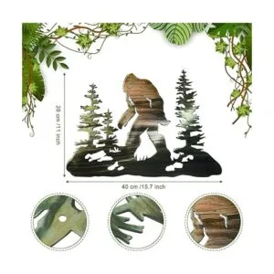 Estatuas de pie grande para patio estatua de Sasquatch de_2