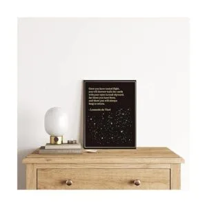 Arte de pared con cita inspiradora de piloto lienzo_2