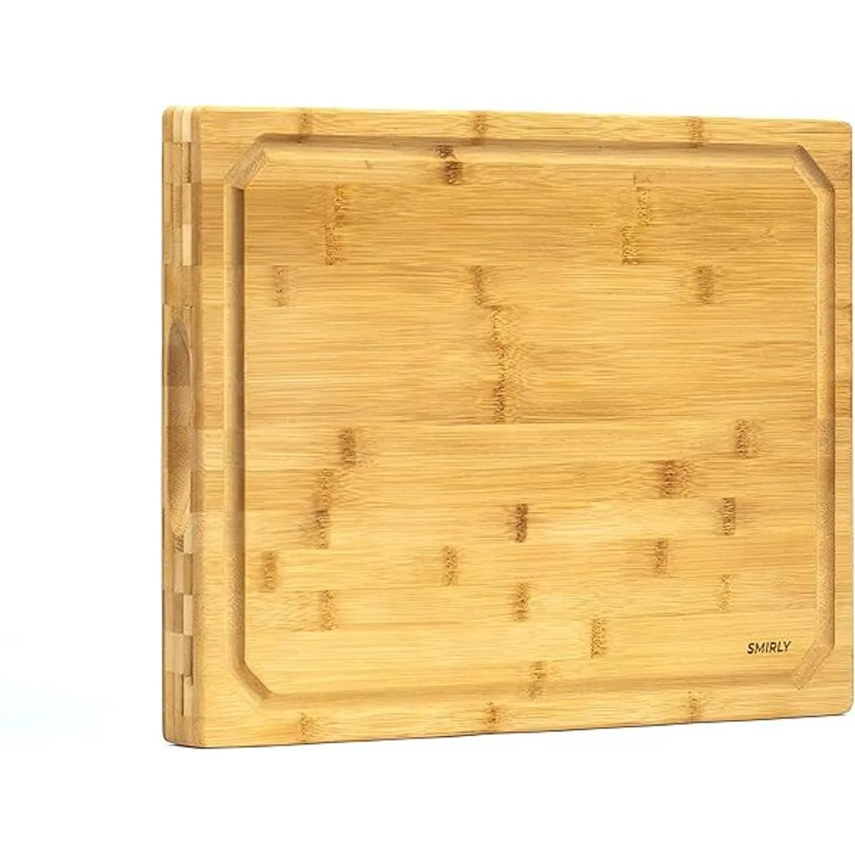 SMIRLY Tabla de cortar de bambú grande para cocina tabla_2
