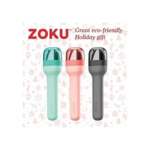 ZOKU Juego de utensilios de bolsillo carbón tenedor_3