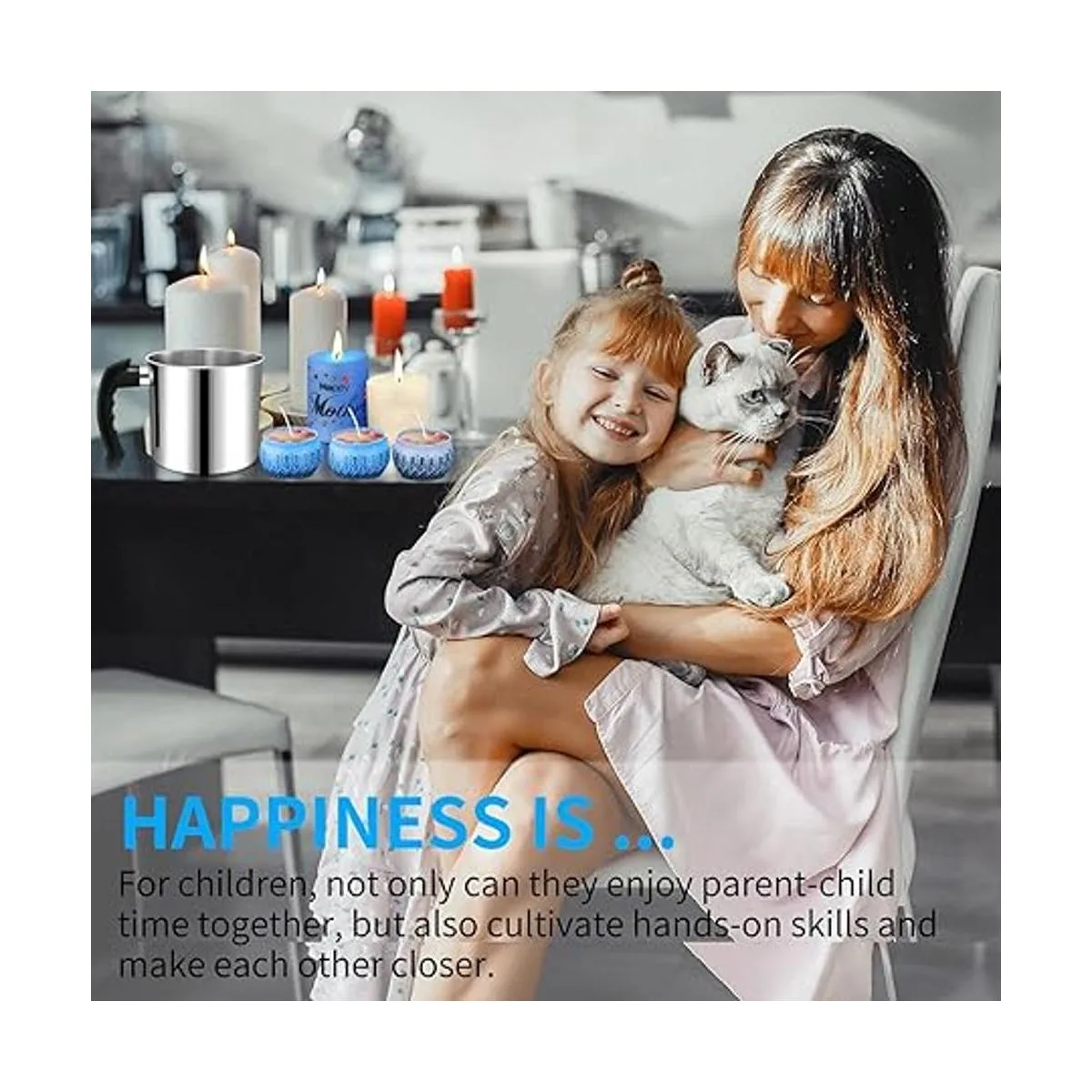 DINGPAI Suministros para hacer velas juego completo de_7