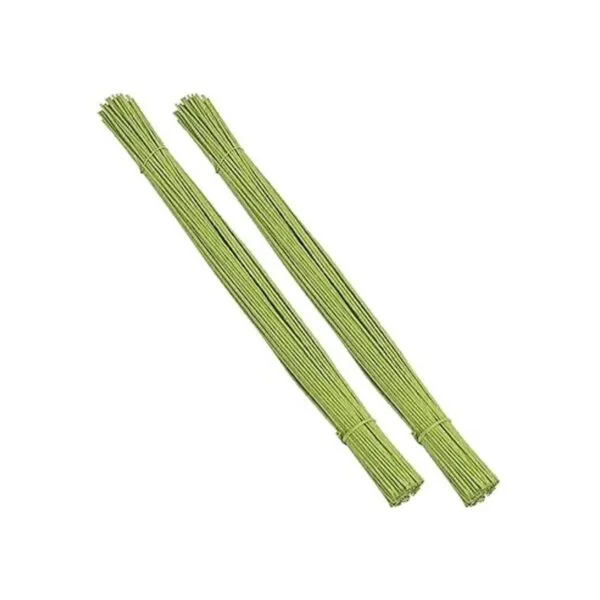KEILEOHO 200 piezas de alambre de tallo floral calibre_2