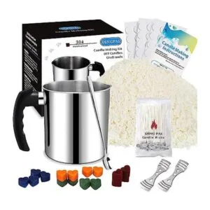 DINGPAI Suministros para hacer velas juego completo de_1