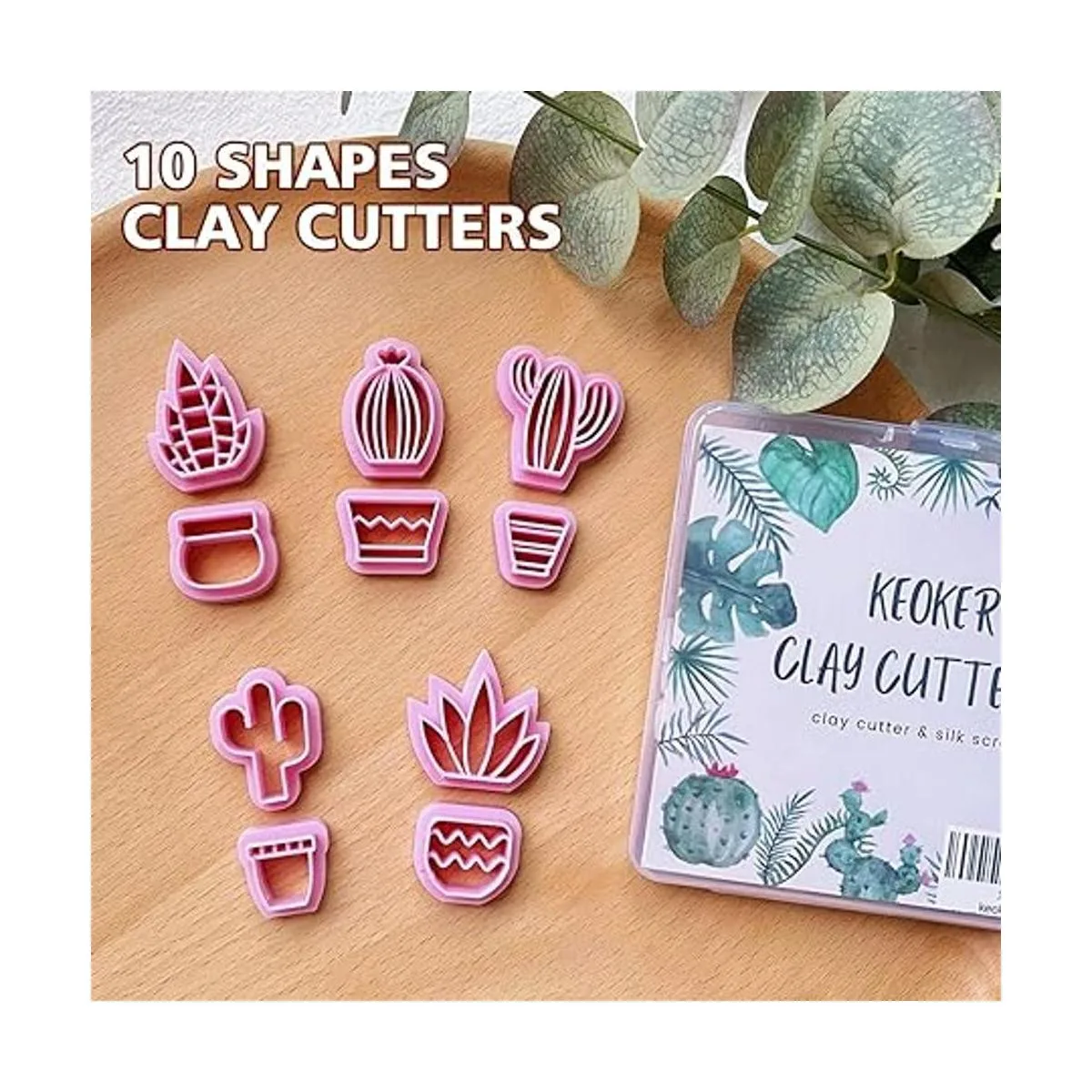KEOKER Cortadores de arcilla para joyas de arcilla_3
