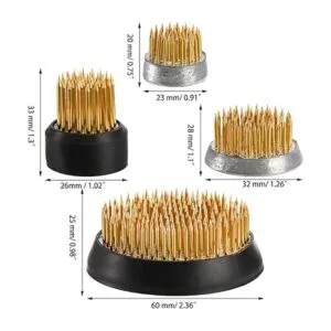 YOUEON 4 piezas de ranas redondas de flores herramientas_2