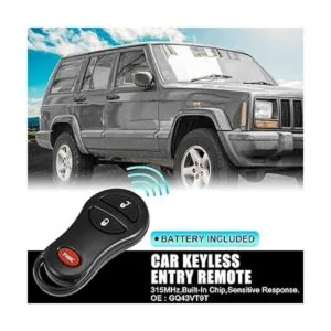 X AUTOHAUX 2 llaves de repuesto GQ43VT9T de 315 MHz de_2
