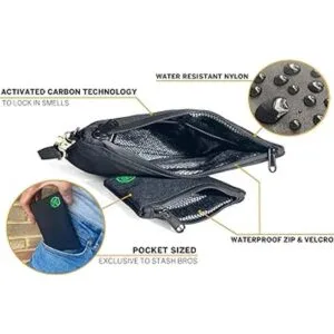 Stash Bros Bolsa a prueba de olores contenedor y_3