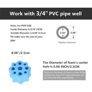 Juego de espuma de Cup Turner 10 unidades de 5 tamaños_2