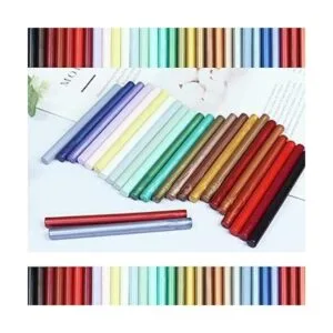 40 varillas de cera de sellado para sello de cera de_3