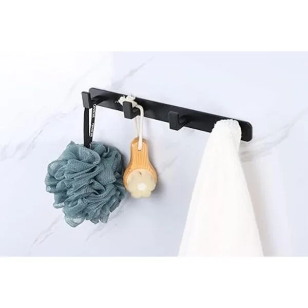 Vanloory Perchero de acero inoxidable resistente con 4_2
