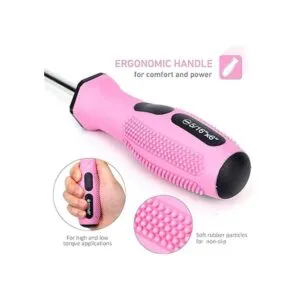 FASTPRO Juego de 8 destornilladores magnéticos rosados con_5