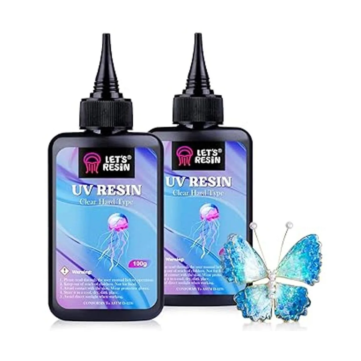 LETS RESIN Resina UV 7.05 oz de resina epoxi_1