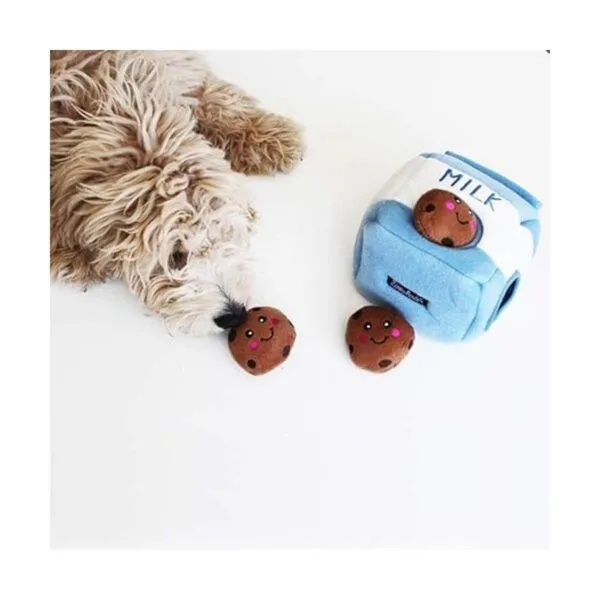 ZippyPaws Food Buddies Burrow Juguetes interactivos para_6