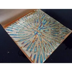 JINRUISI Hoja de lámina dorada abigarrada 50 hojas_2